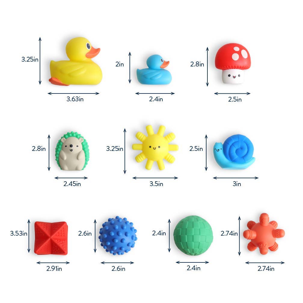 *New* Itzy Splash Gift Set™ Soft Bath + Water Toys