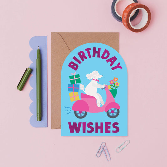 Toodle Poodle Birthday Card for Kids