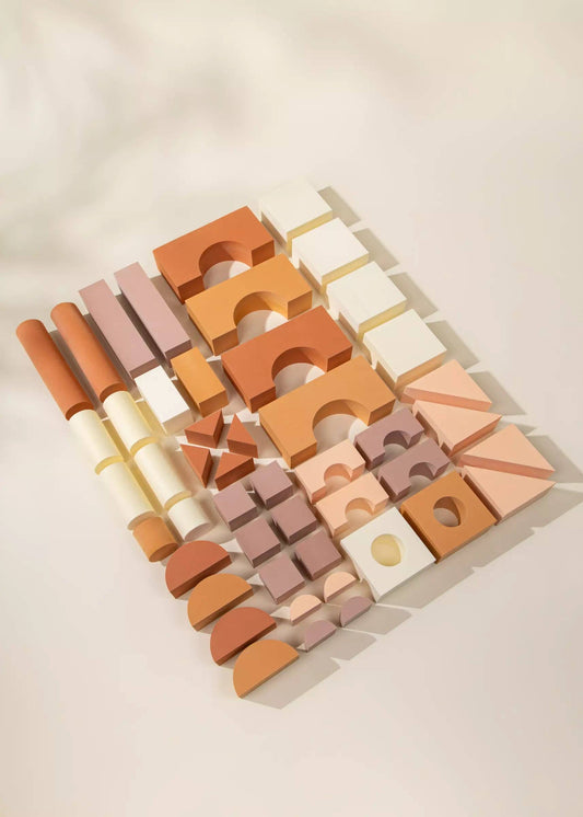 EVA Foam Building Blocks Set - Large (48 pcs) 