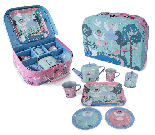 Enchanted 9-Piece Tea Set
