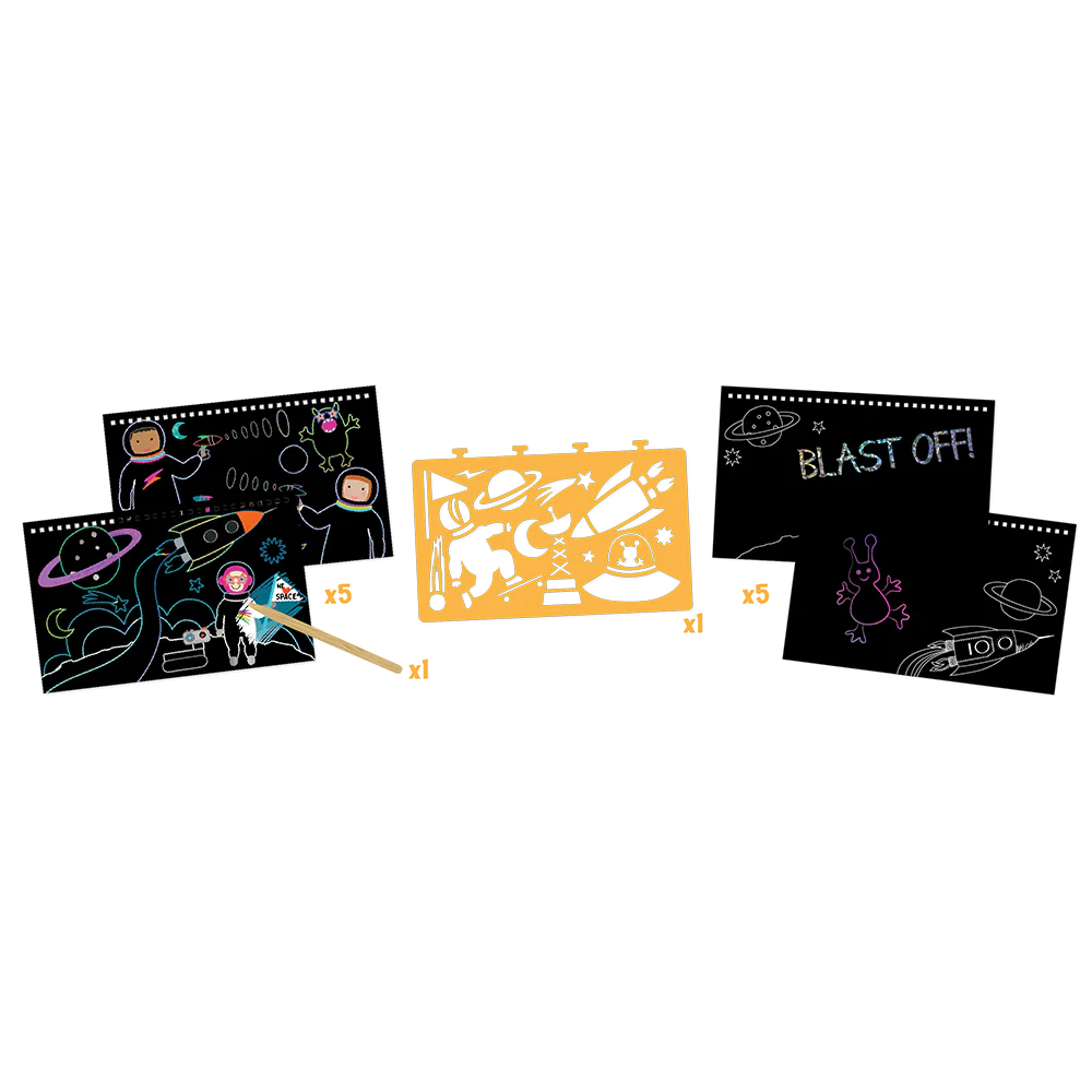 SCRATCH AND PLAY - SPACE