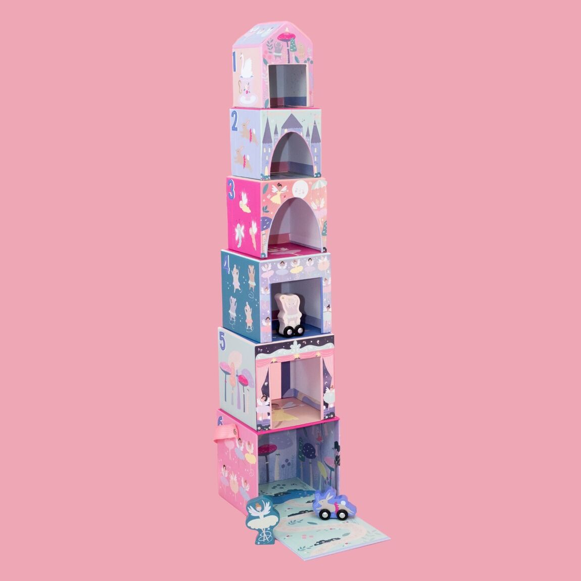 Floss and Rock Stacking Cubes - Enchanted