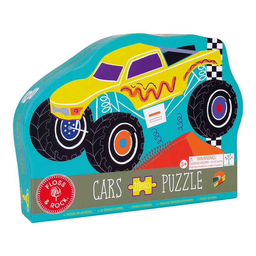 20 Piece Jigsaw Puzzle Monster Car