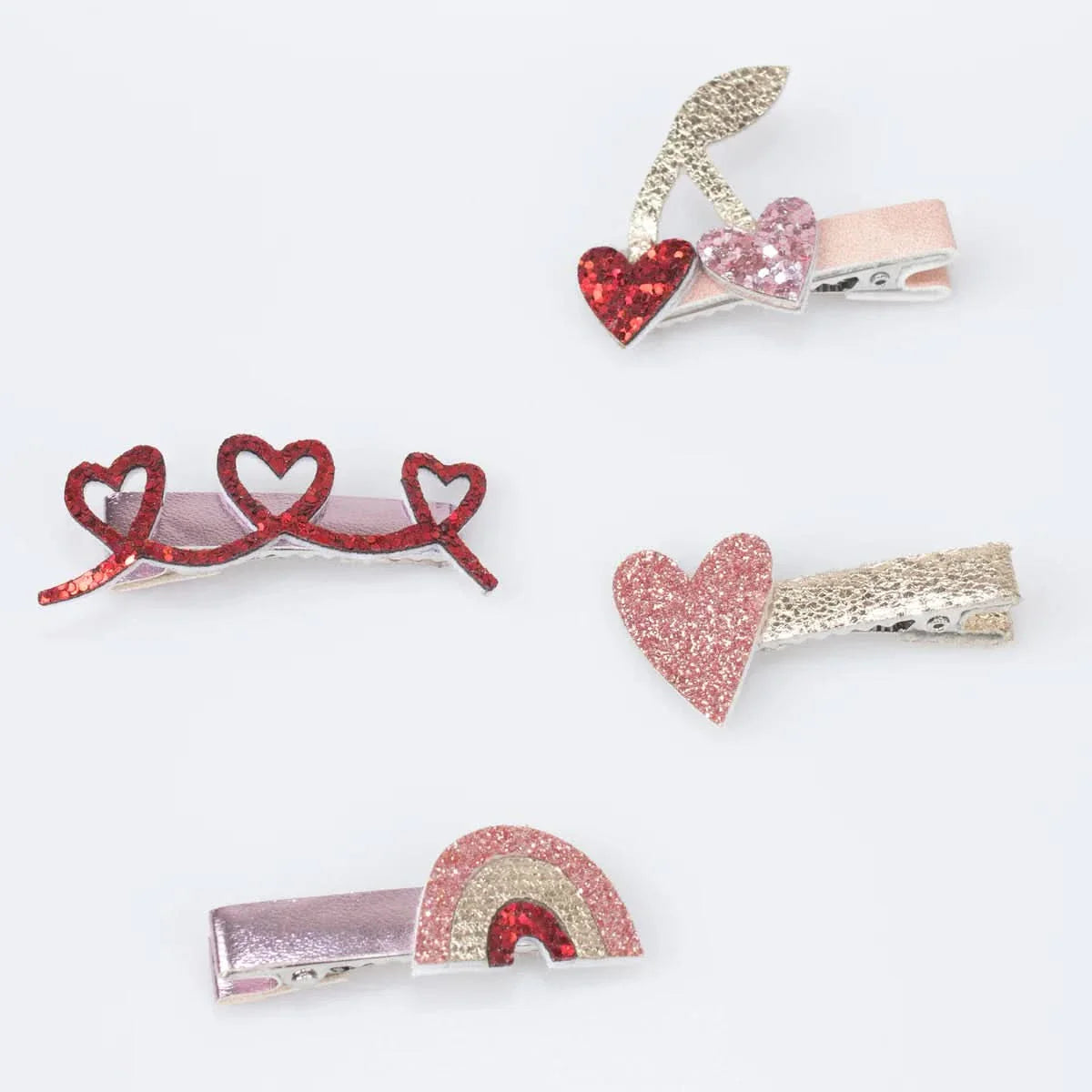 MeriMeri Love Hair Clips Set (8pk)
