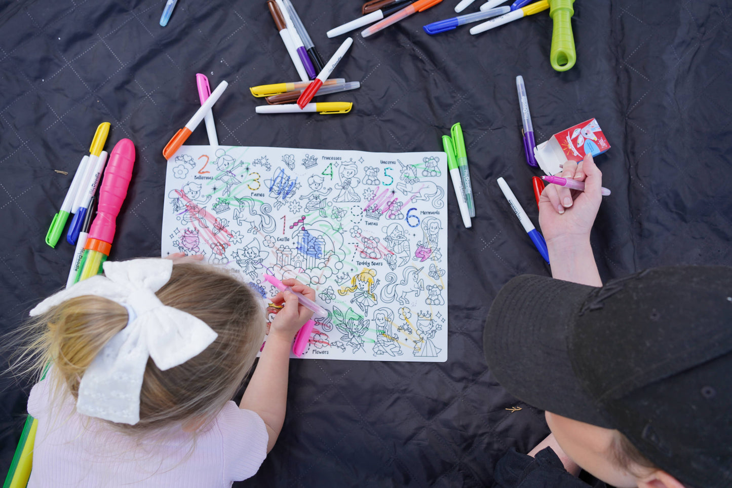 Sugar and Spice Classic Coloring & Doodle Mat