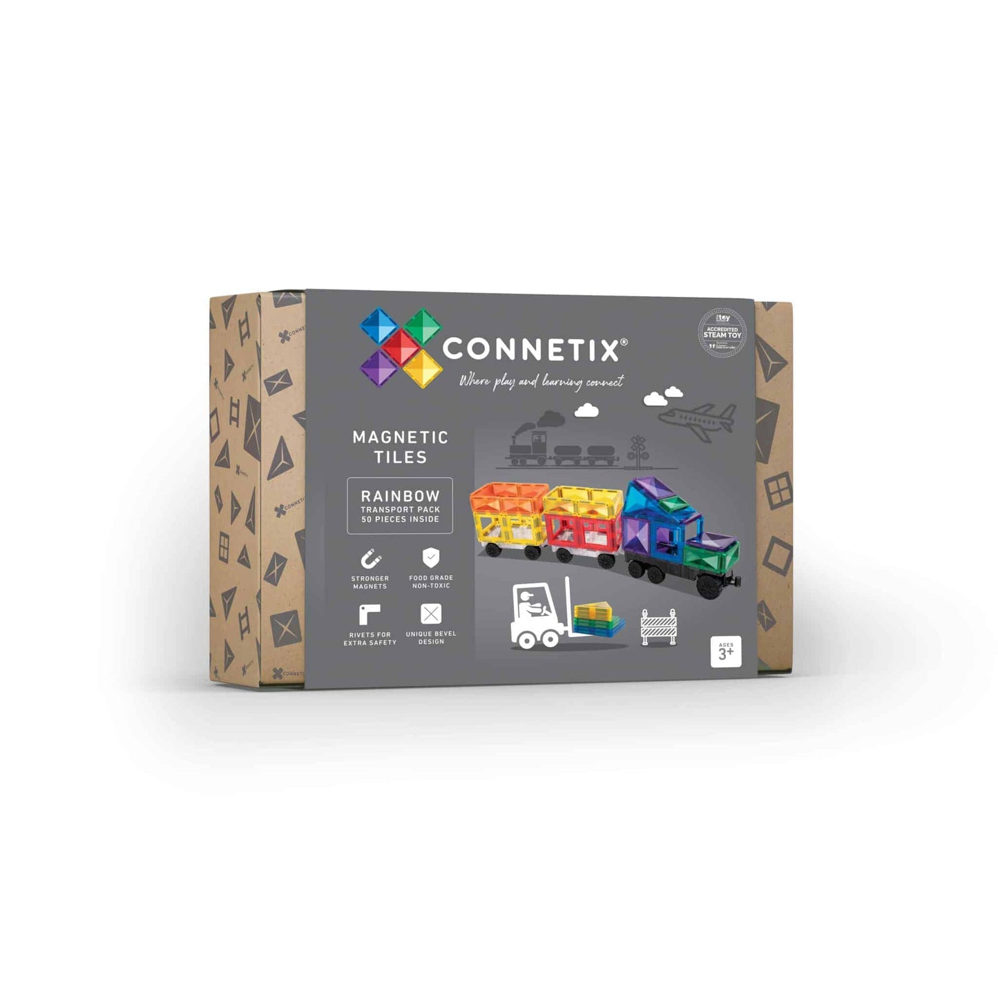 Connetix Transport Pack (50 pieces)