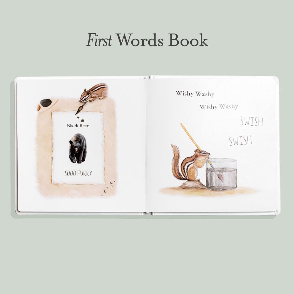 Wishy Washy: A Board Book of First Words and Colors