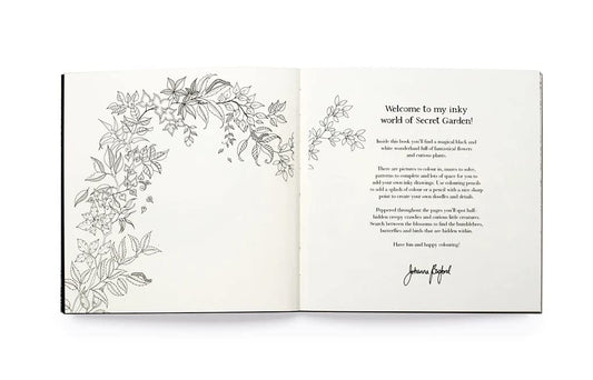 Miniature Secret Garden: A pocket-sized coloring book