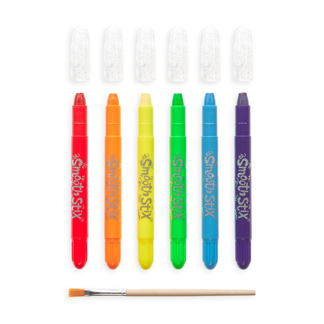 Smooth Stix Watercolor Gel Crayons - Set of 6