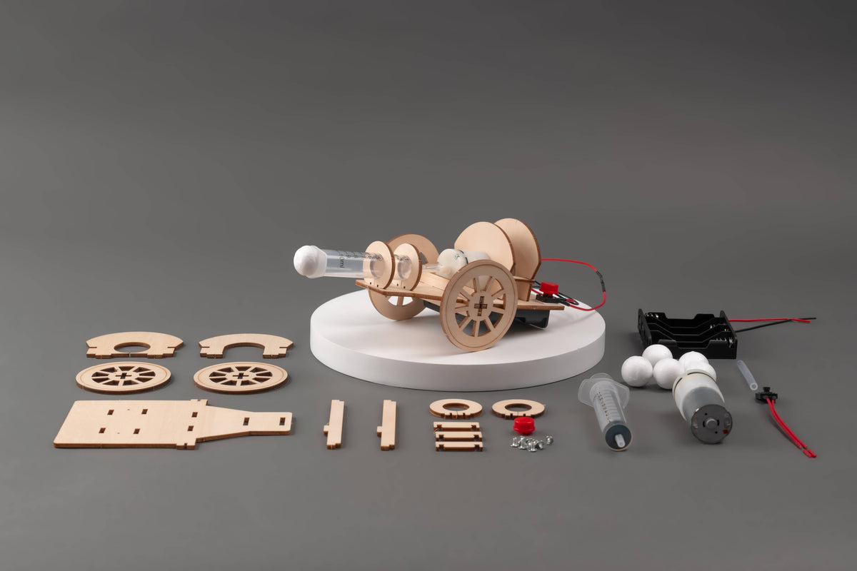 Cannon DIY Kit, Educational STEM Toy for Kids, Craft Kit