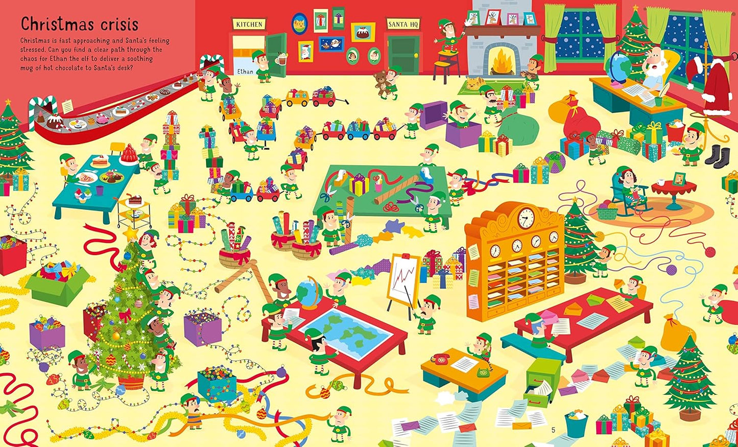 Usborne Book and Jigsaw: Christmas Maze