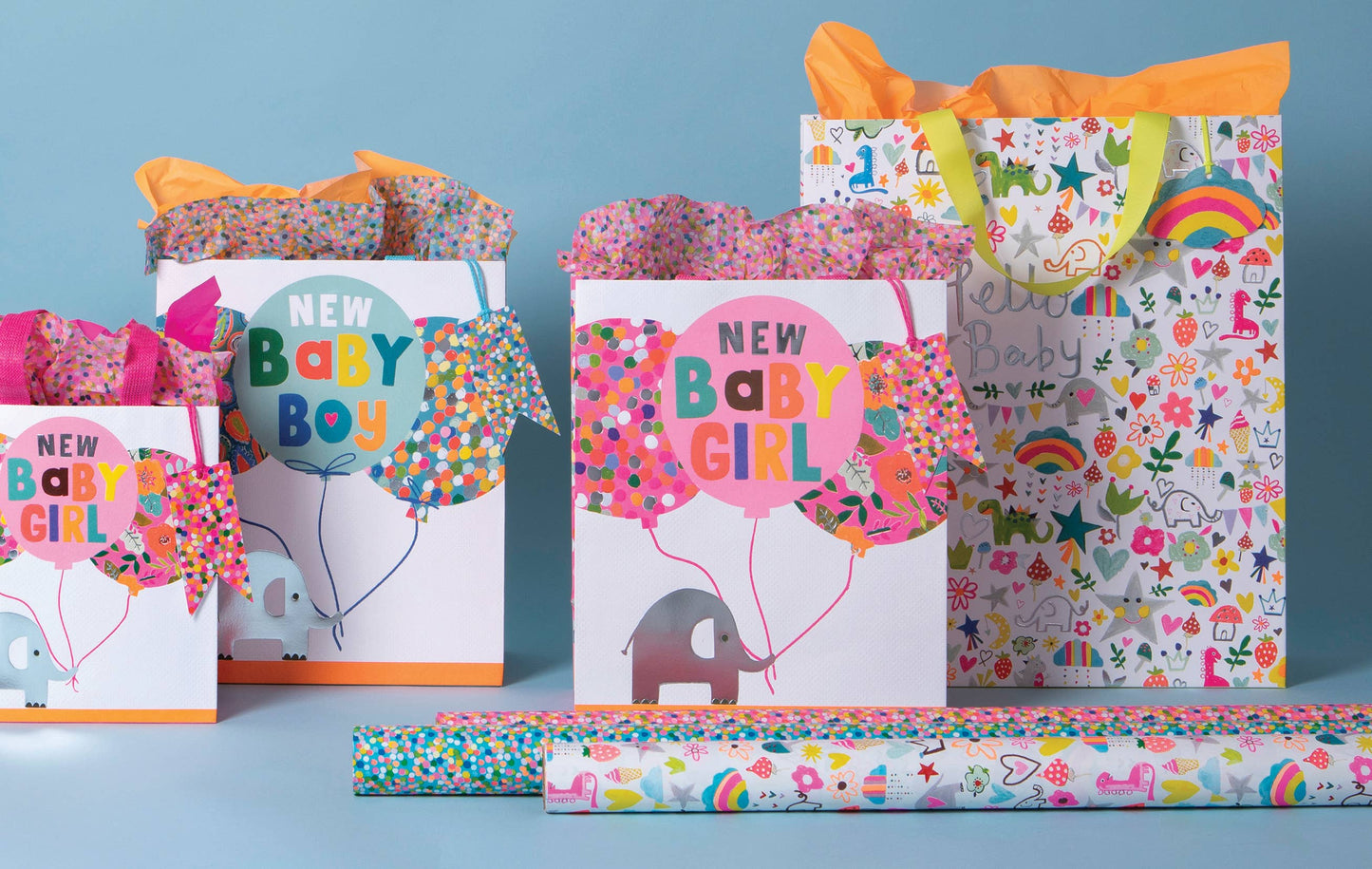 BAG LANDSCAPE LARGE NEW BABY ICONS