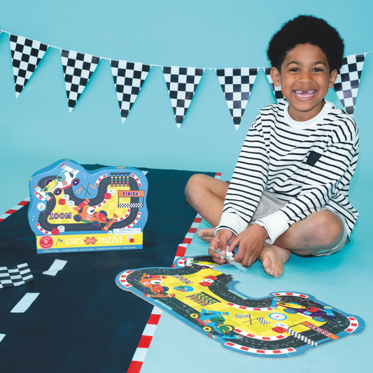 80 Piece Jigsaw Puzzle - CARS