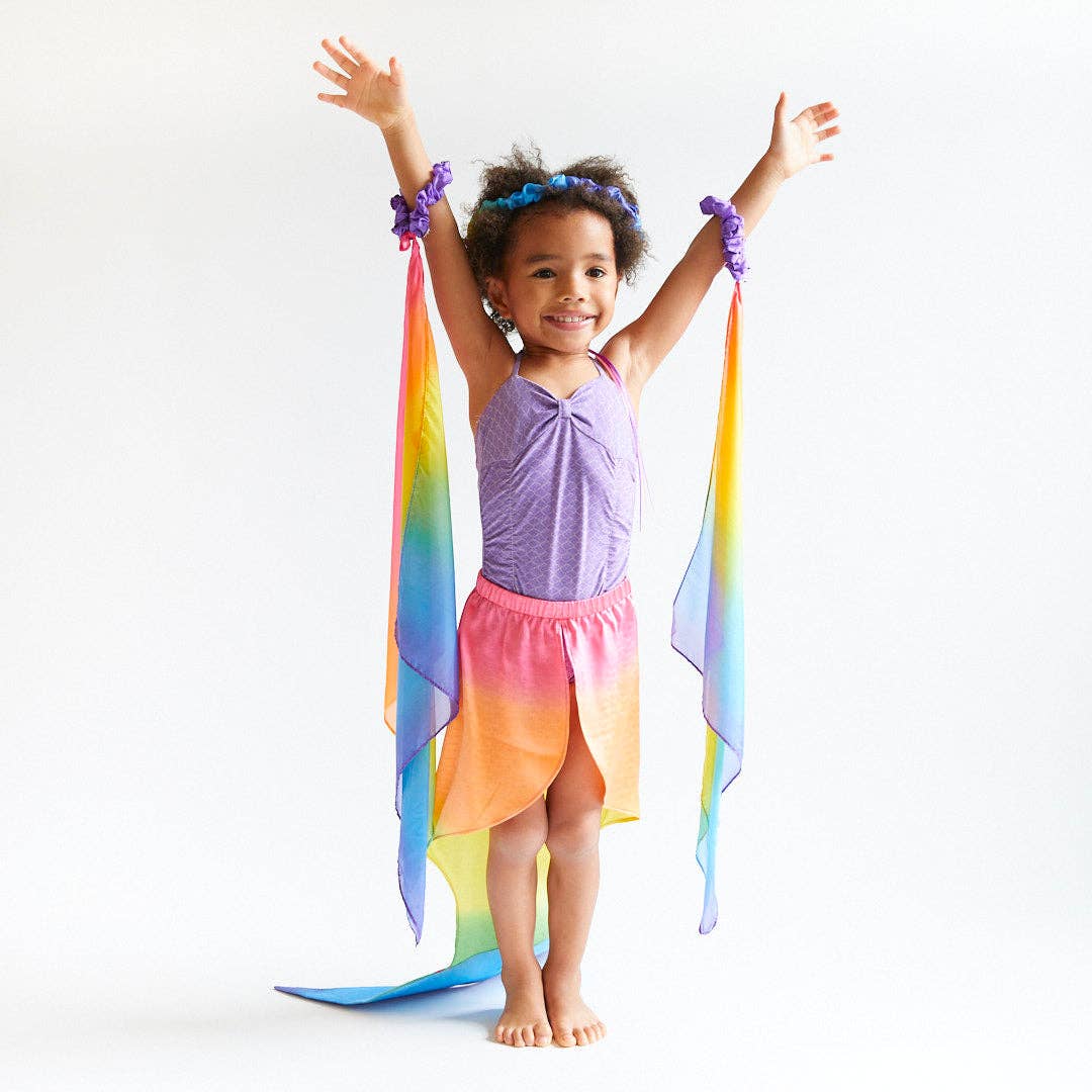 Rainbow Wrist Streamers