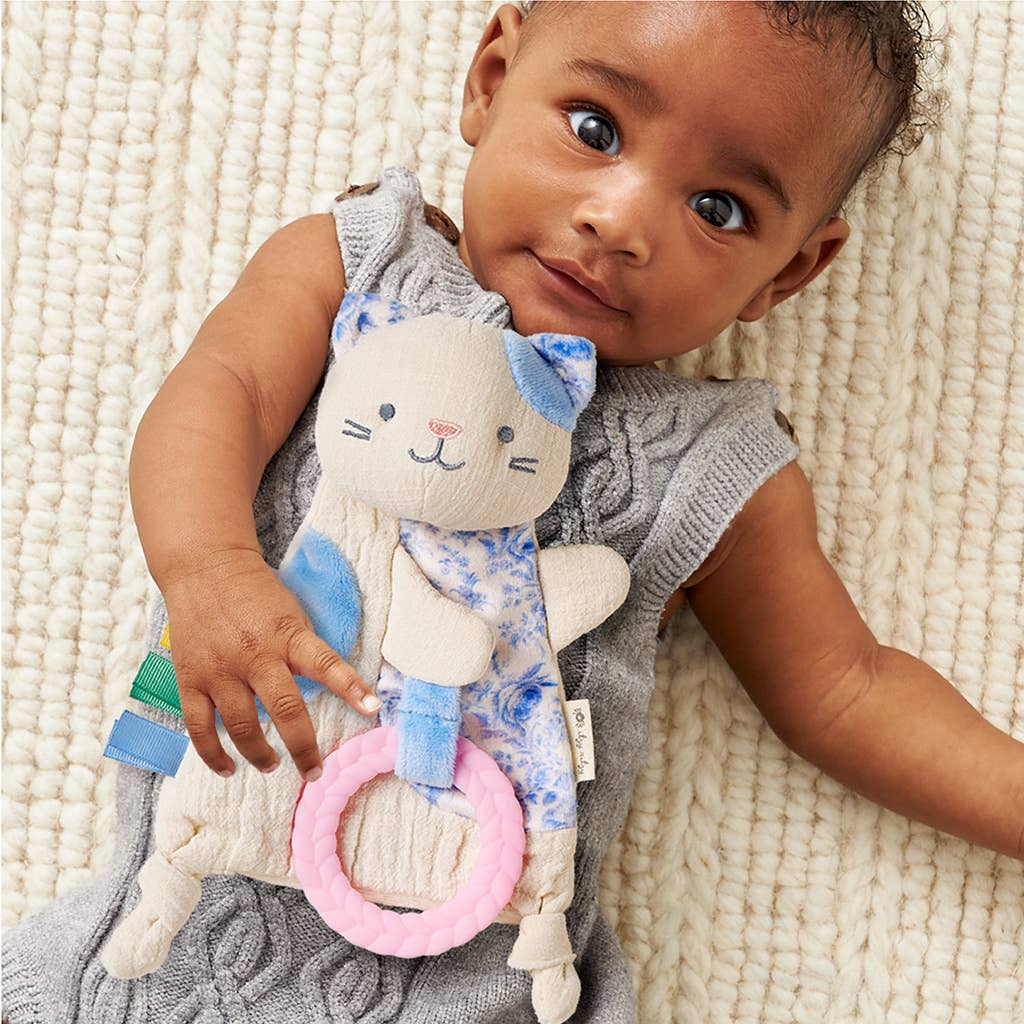 Bitzy Crinkle™ Sensory Toy With Teether