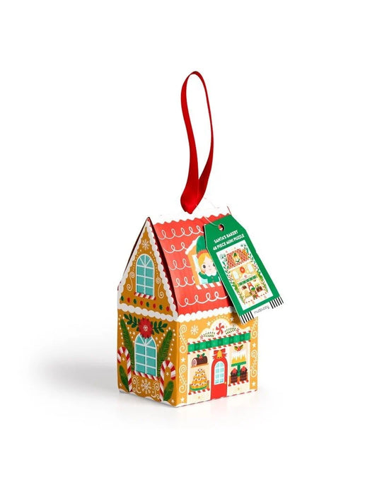 Santa's Bakery 48 Piece Mini Puzzle Ornament