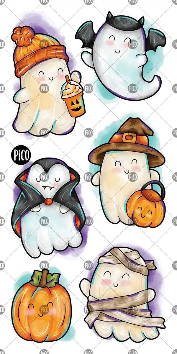 Les fantômes d'Halloween