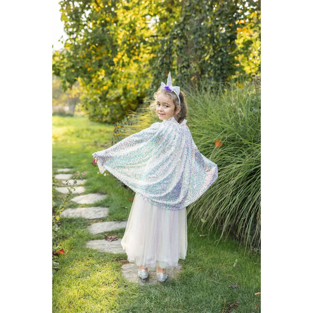 Unicorn Sparkle Cape and Headband