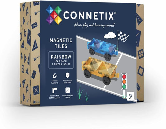Connetix - Rainbow Car Pack (2 Pieces)
