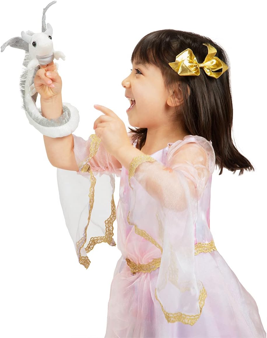 Dragon Wristlet Pearl  Puppet