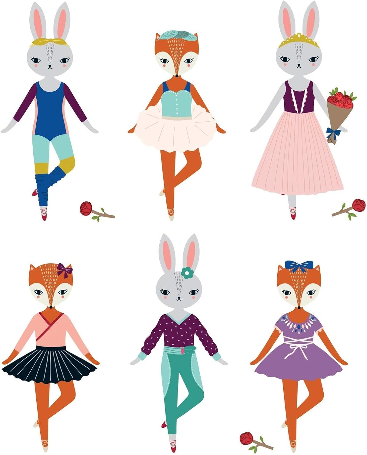 Woodland Ballet Magnetic Dress-Up