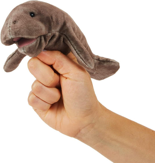 Folkmanis Mini Manatee Finger Puppet