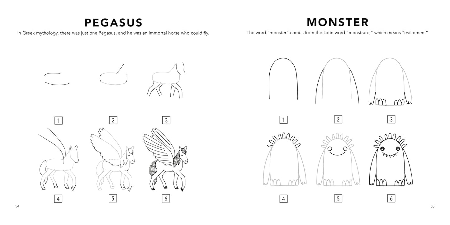 How to Draw Magical Things with Unicorns, Dragons, Mermaids, and More