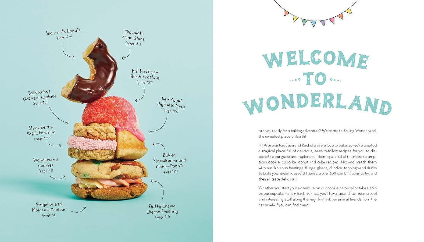 Baking Wonderland: A Mix & Match Cookbook for Kids!