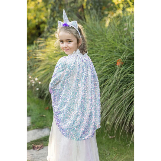 Unicorn Sparkle Cape and Headband
