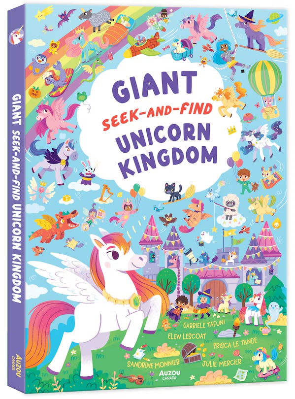 Giant Seek-and-Find Unicorn Kingdom