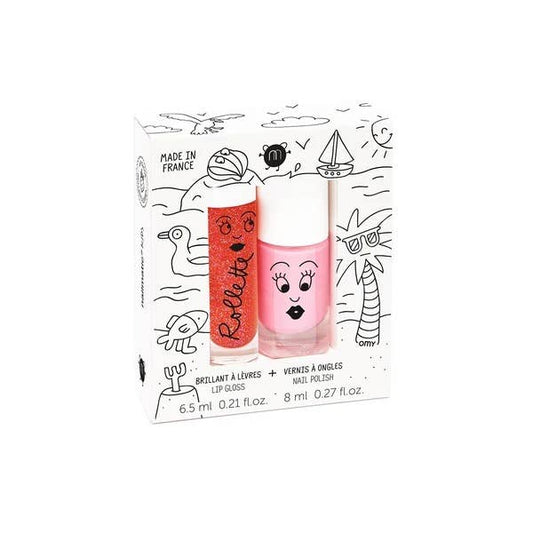 Rollette Nail Polish Duo Set