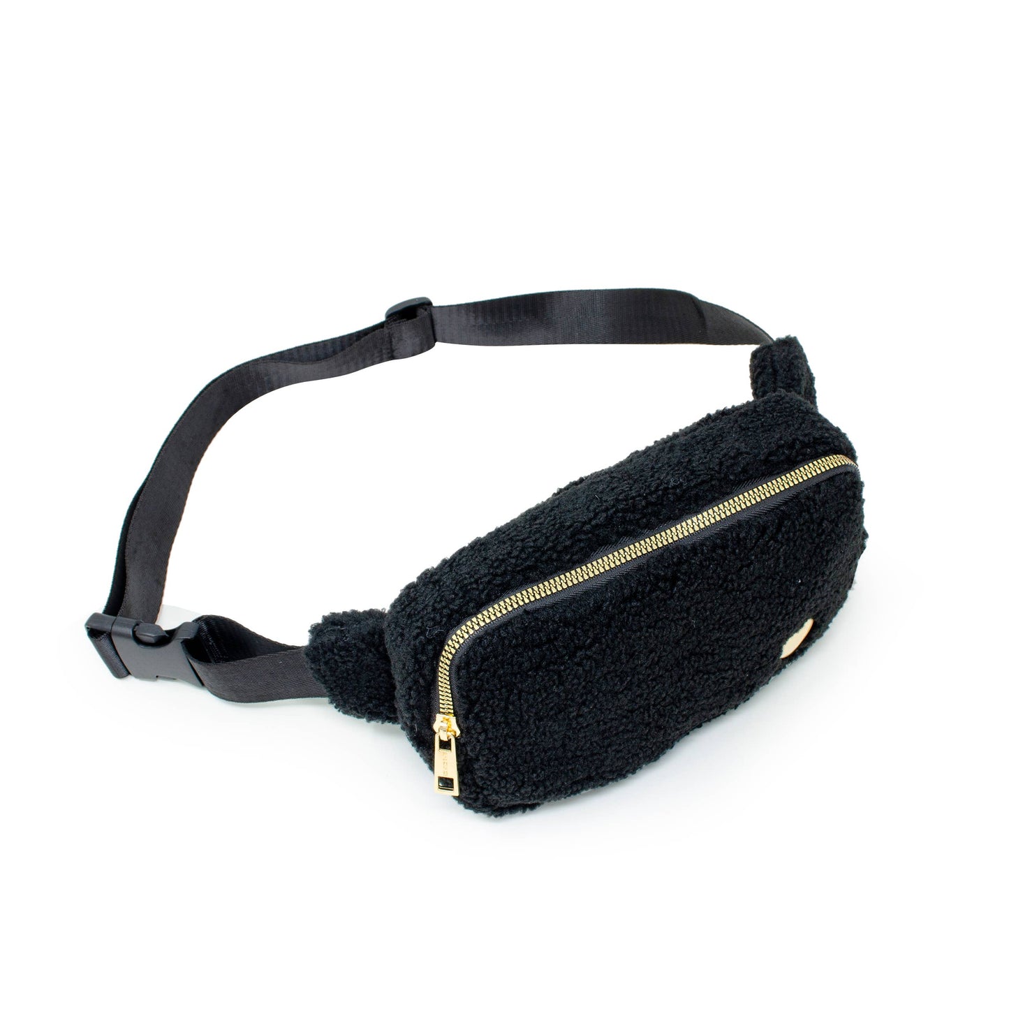 Fuzzy Crossbody Sling Bag w/ Heart for Kids
