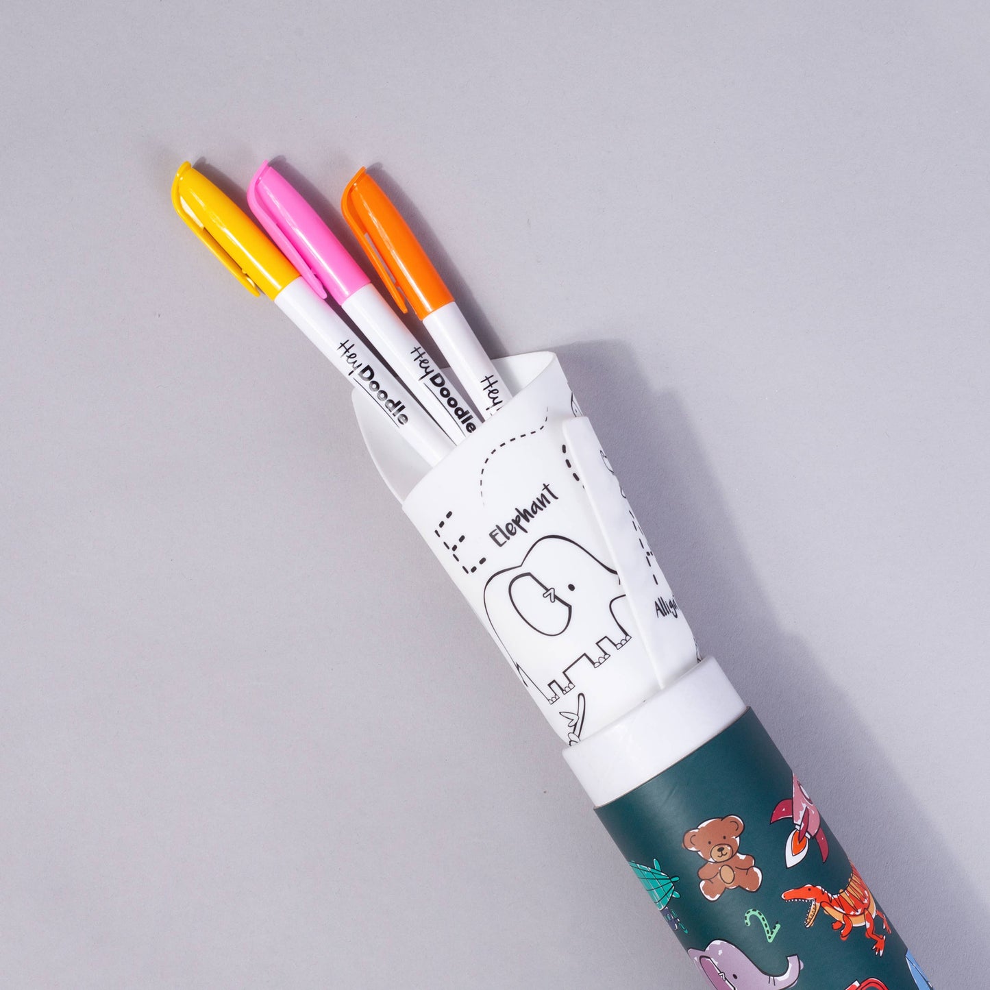 Toot Toot Honk Mini Coloring & Doodle Mat