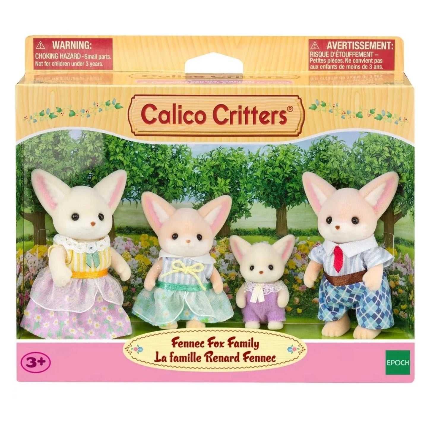 Calico Critters -  Fennec Fox Family