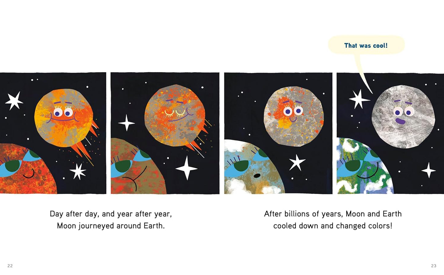 When Moon Became the Moon