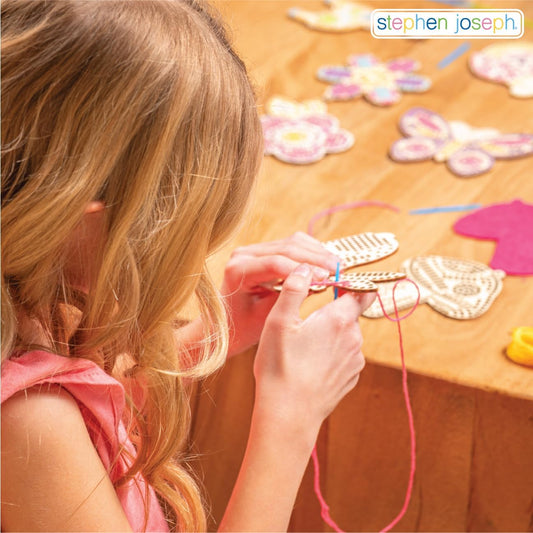 Wooden Lacing Cards Garden