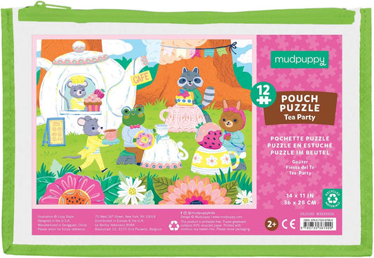 Tea Party 12-Piece Pouch Puzzle
