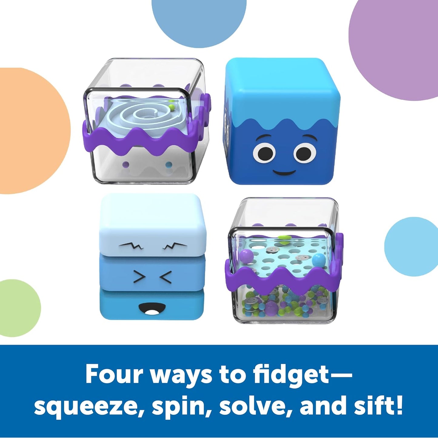 Cool Down Cubes - Sensory Fidget set