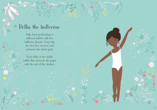 Little Sticker Dolly Dressing Ballerina