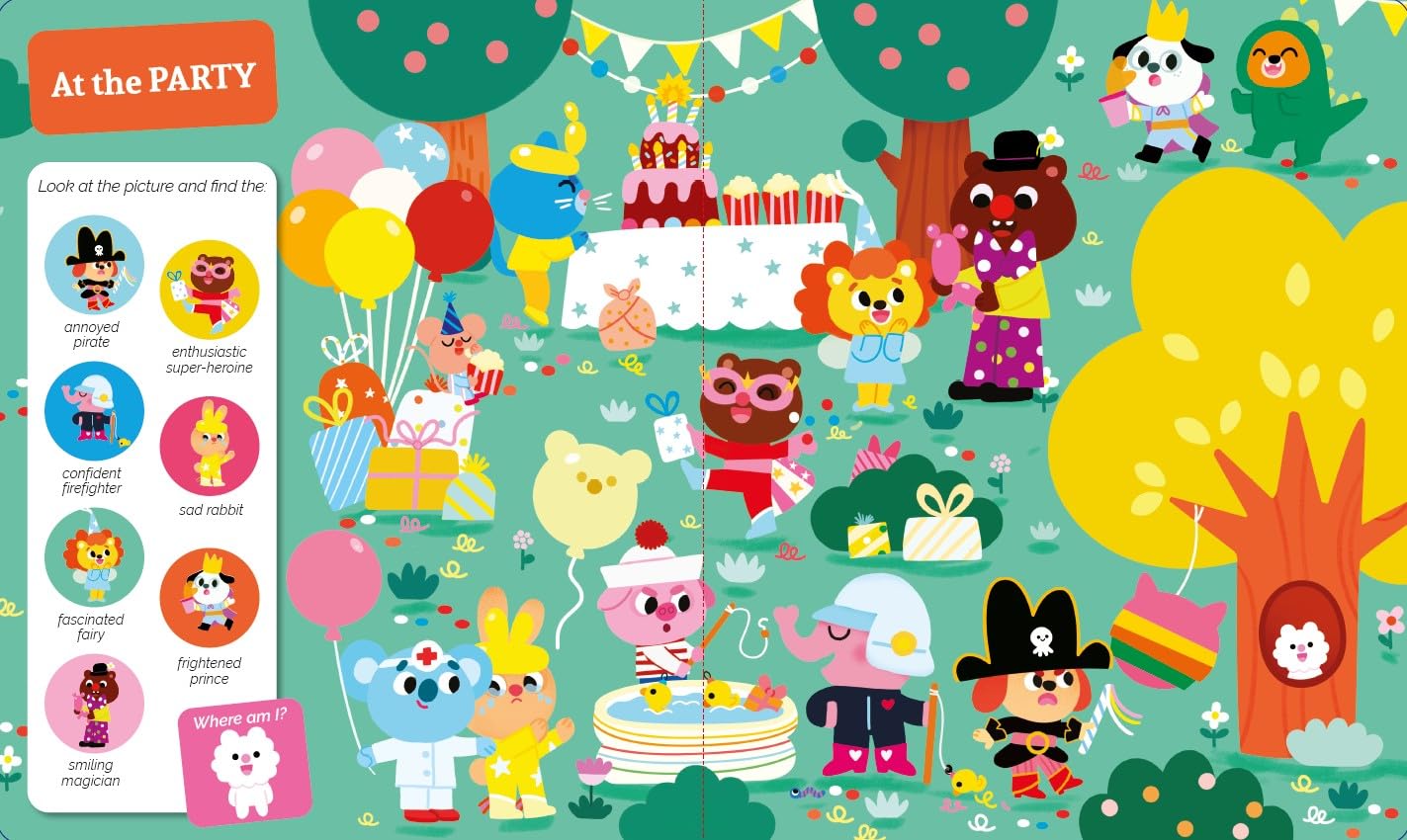 Seek-and-Find Little Ones Emotions