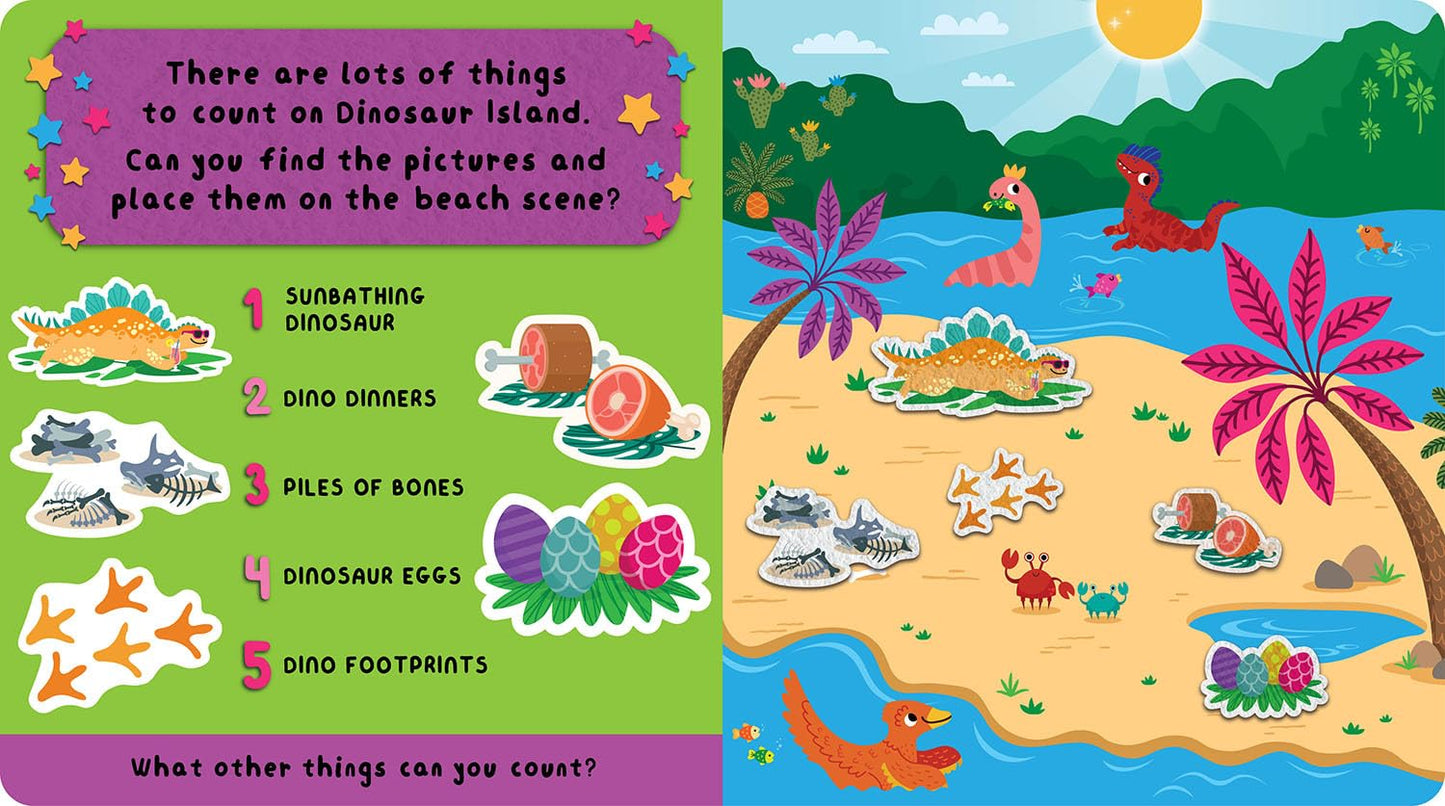 Felt Play & Learn Dinosaurs