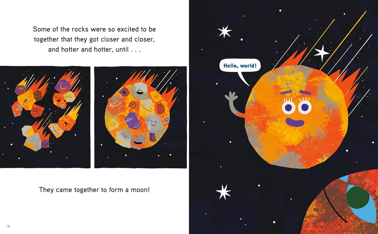 When Moon Became the Moon