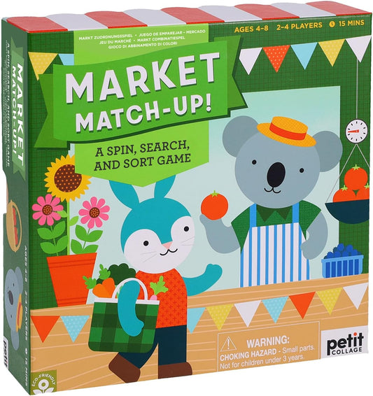 Market Match-Up! A Spin, Search, and Sort Game