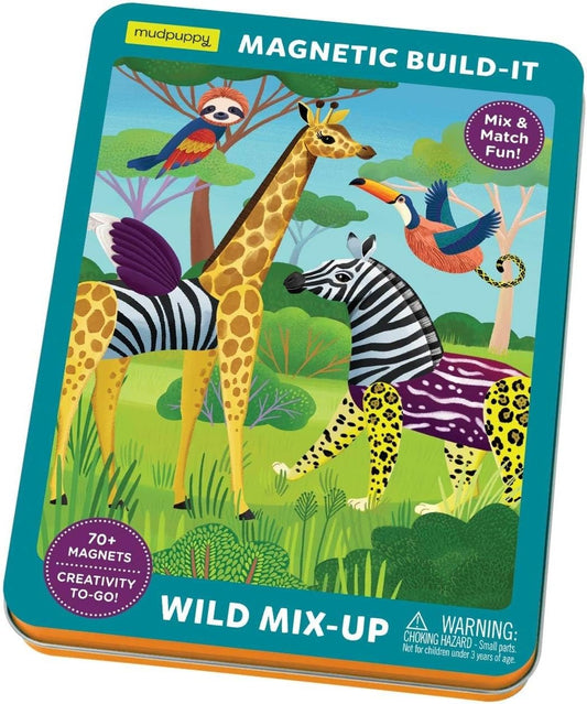 Wild Mix-Up Magnetic Build-It