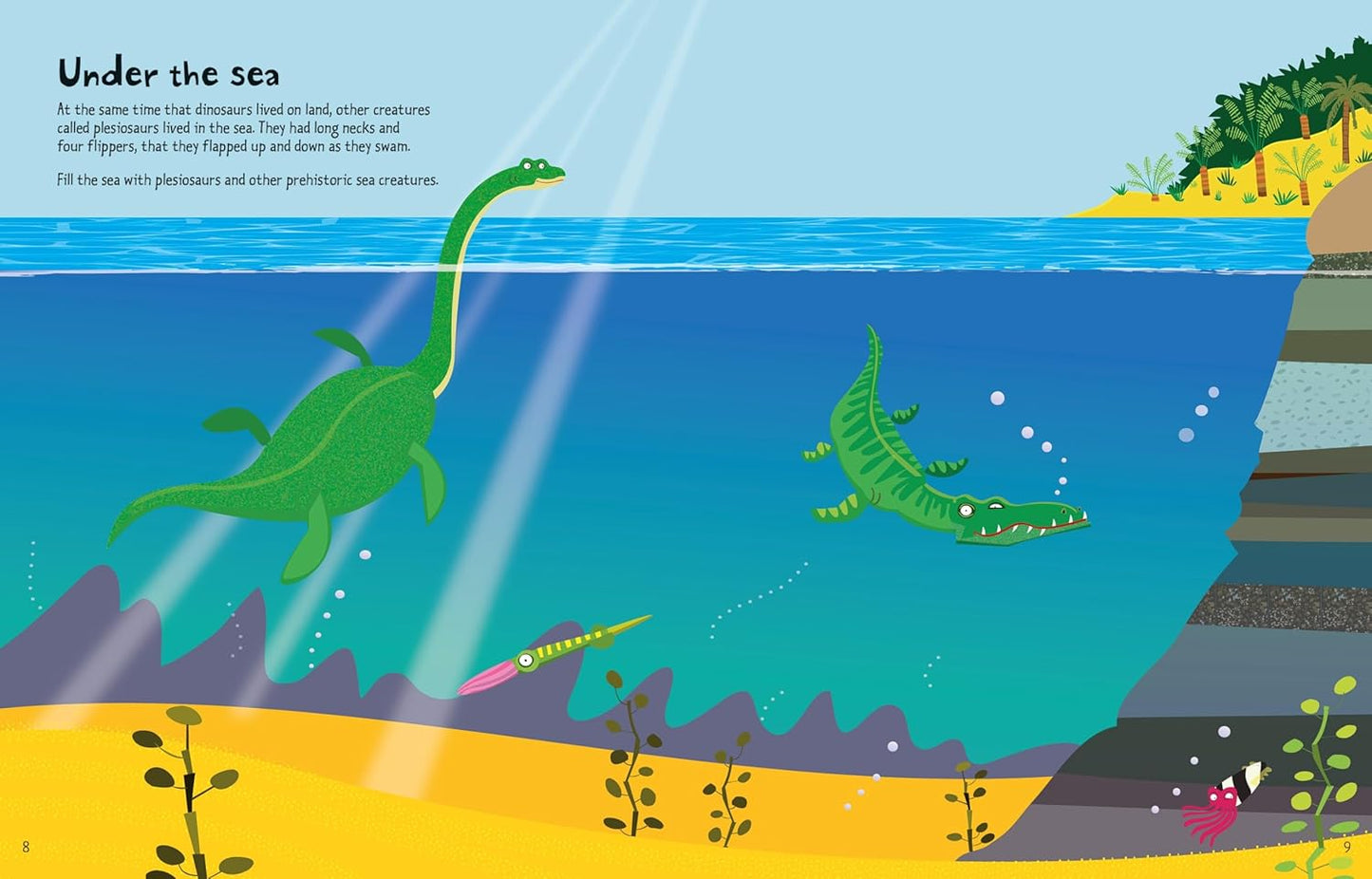 Big Dinosaur Sticker book