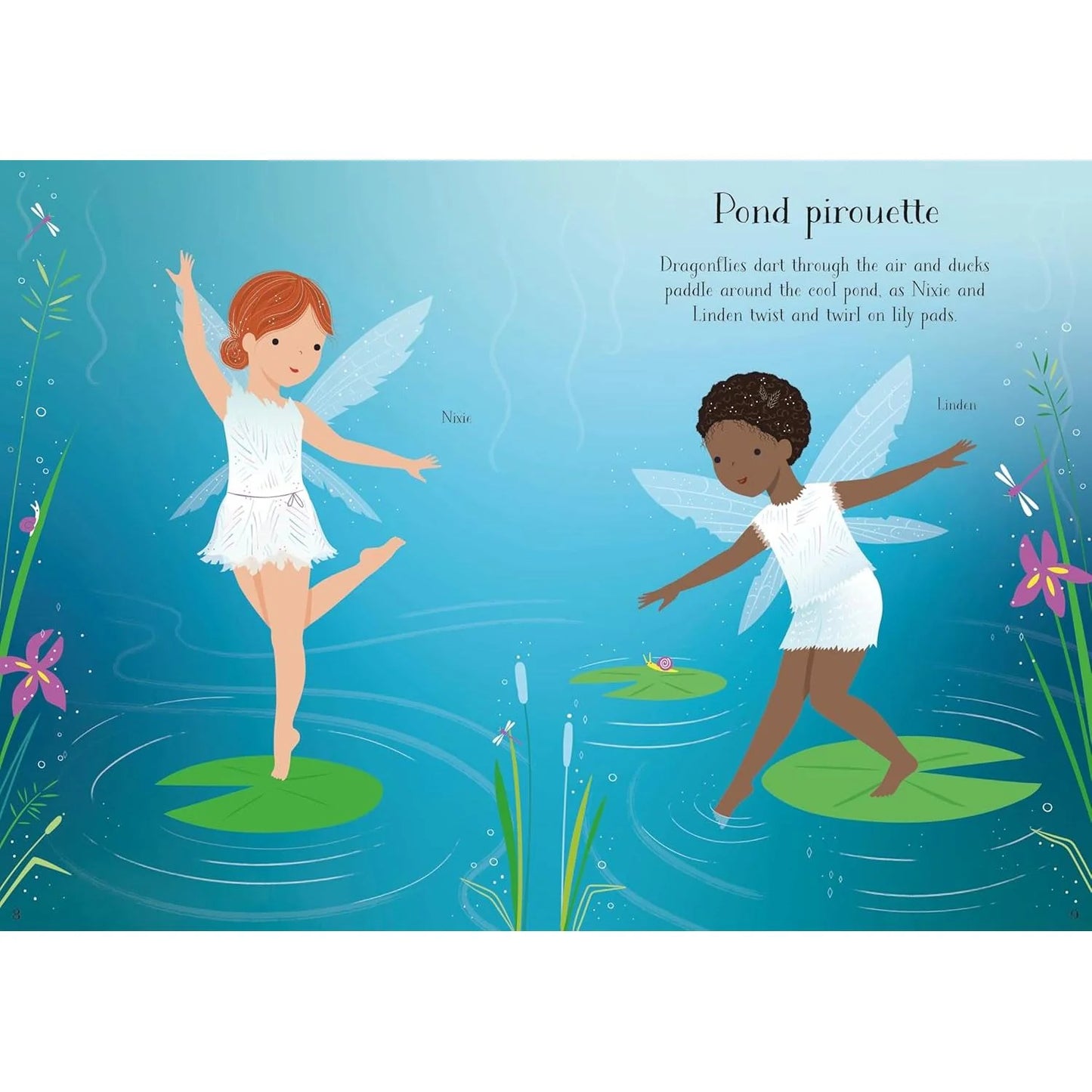 Little Sticker Dolly Dressing Ballet Fairies