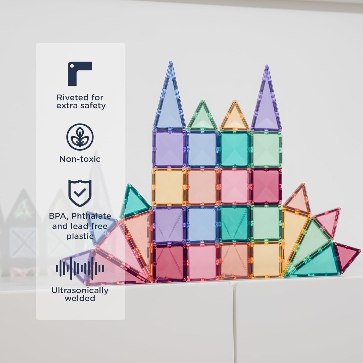Connetix - Pastel Mini Pack (32 Pieces)