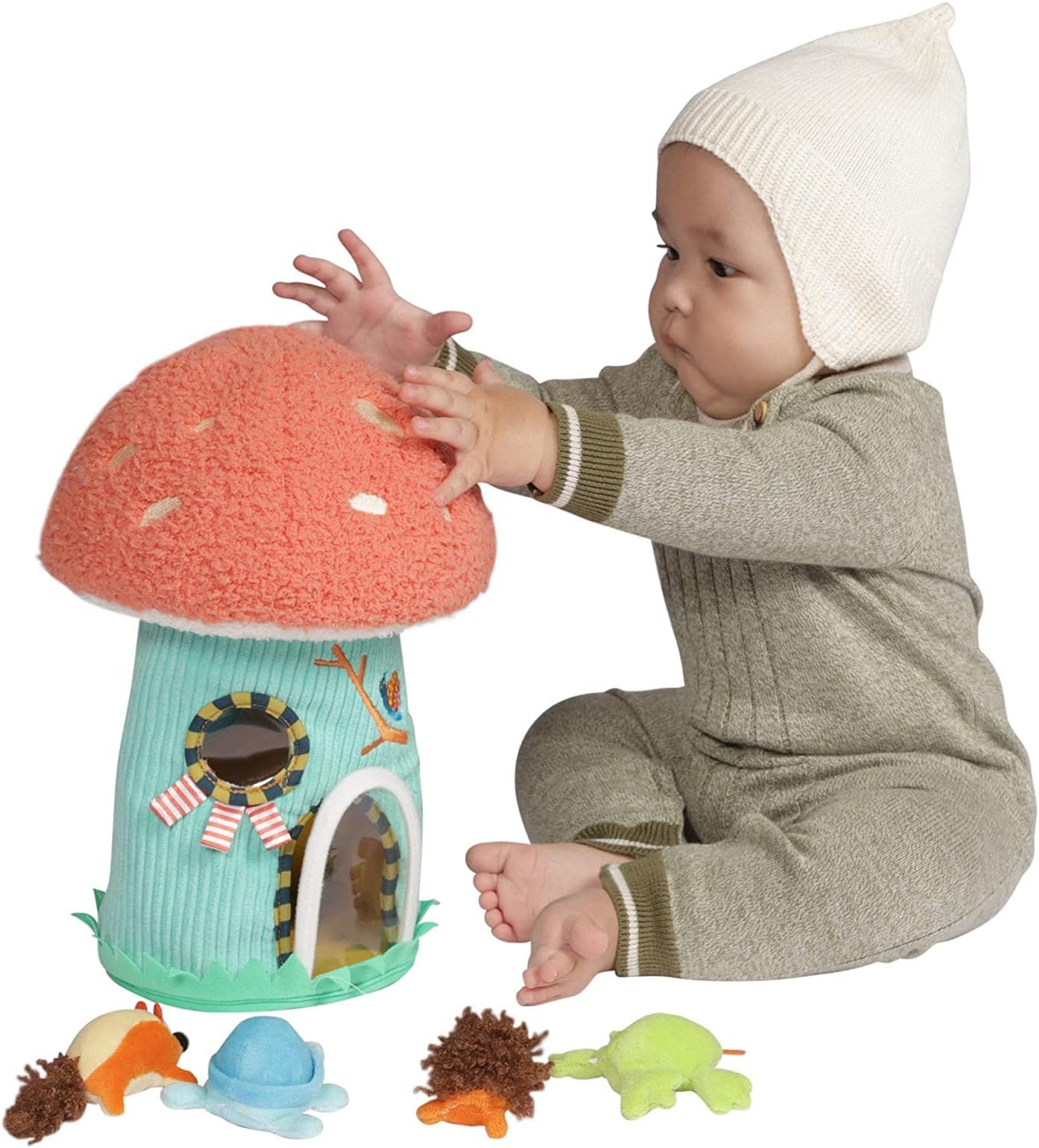 Manhattan Toy Toadstool Cottage Plush Fill & Spill