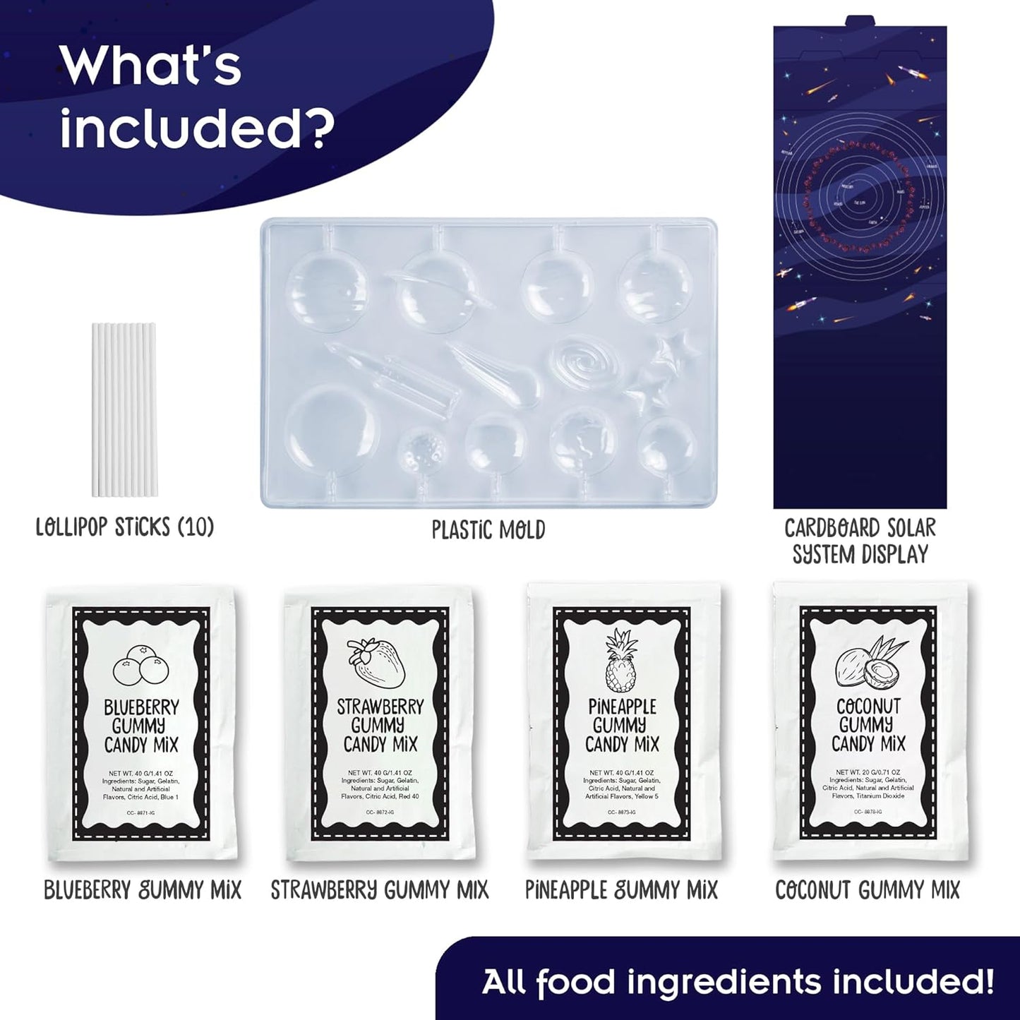 Space Gummy Candy Lab