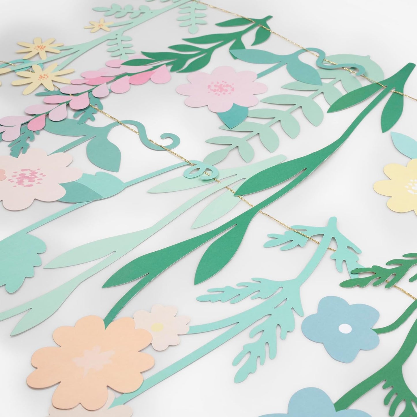 Paper Floral Backdrop